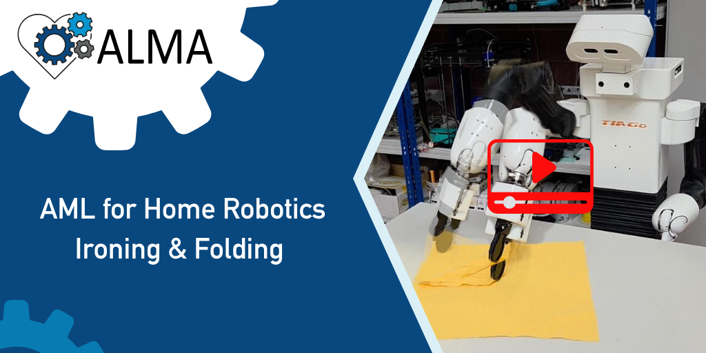 Advancing Domestic Robotics with AML: Ironing & Folding