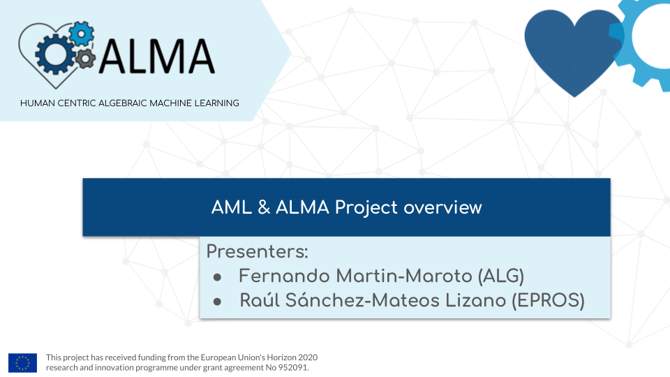 Algebraic Machine Learning (AML) &amp; ALMA: an in-depth overview